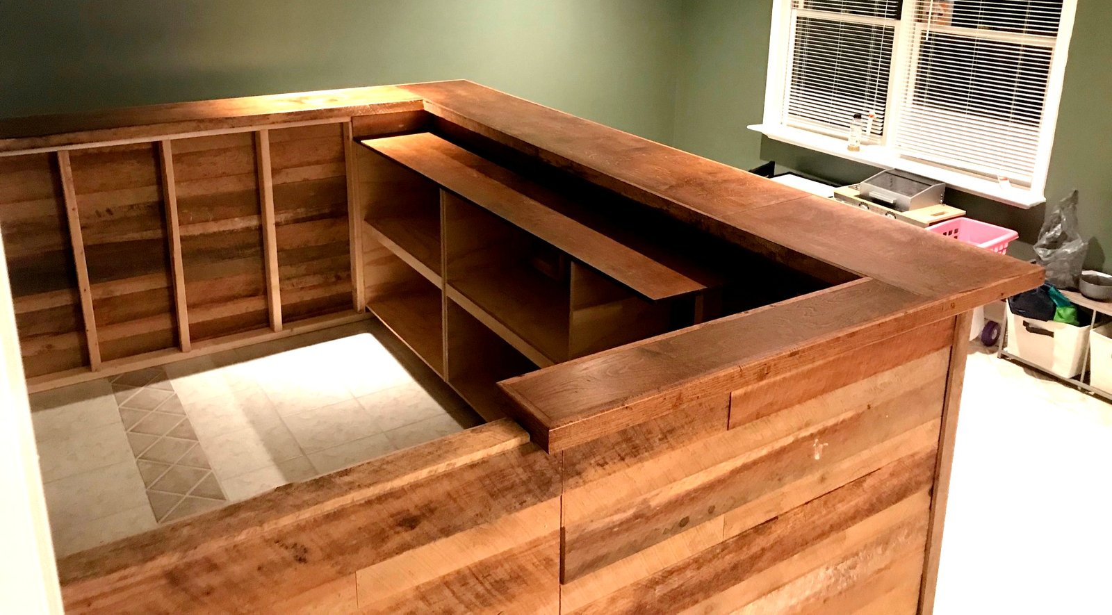 custom bookshelf