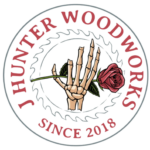 logo for j hunter woodworks